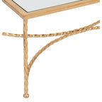 Table basse en verre 40L x 24P x 18H