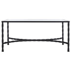 Table basse en verre 40L x 24P x 18H