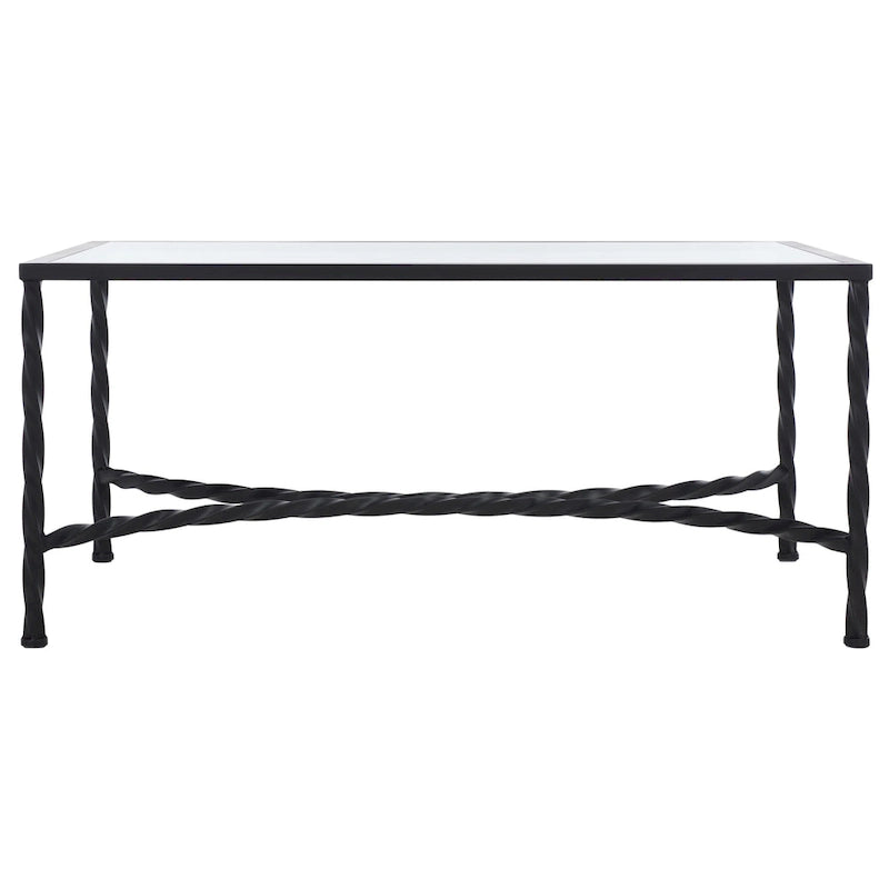 Table basse en verre 40L x 24P x 18H