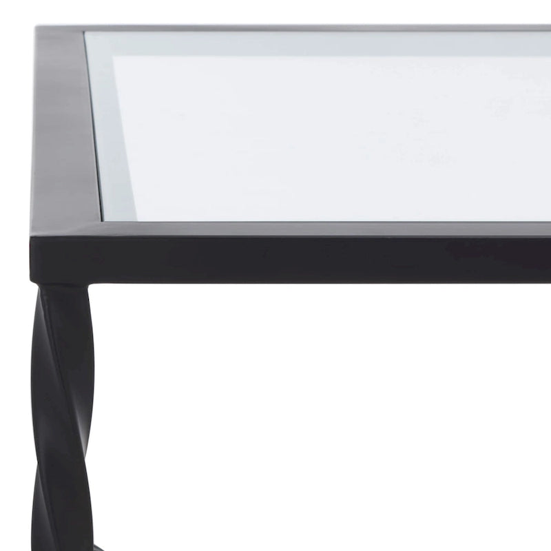 Table basse en verre 40L x 24P x 18H