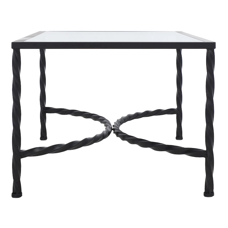 Table basse en verre 40L x 24P x 18H