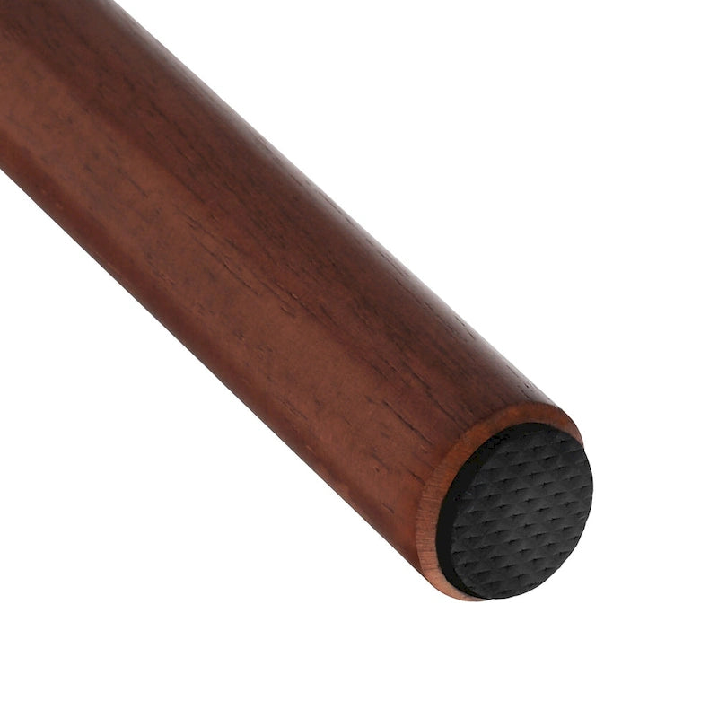 Tabourets de bar hauteur comptoir 61 cm avec cadre en bois massif et dossier à fuseaux pour îlot de cuisine