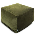 Pouf ottoman en velours pour l'intérieur