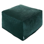 Pouf ottoman en velours pour l'intérieur