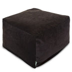 Pouf ottoman en velours pour l'intérieur