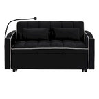 Canapé-lit polyvalent pliable de 140 cm en 3 longueurs