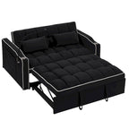 Canapé-lit polyvalent pliable de 140 cm en 3 longueurs