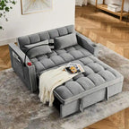 Canapé-lit polyvalent pliable de 140 cm en 3 longueurs