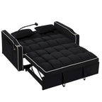 Canapé-lit polyvalent pliable de 140 cm en 3 longueurs