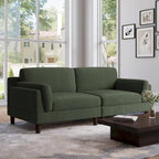 Canapé de 90 pouces avec assise profonde, confortable pour le salon