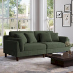 Canapé de 90 pouces avec assise profonde, confortable pour le salon