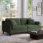 Canapé de 90 pouces avec assise profonde, confortable pour le salon