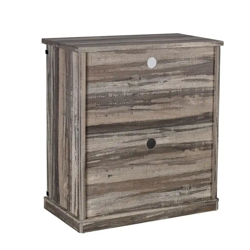 Meuble TV compact de 32 po avec porte de grange, pour téléviseurs jusqu'à 40 po de largeur