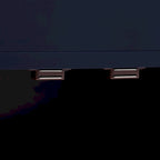 Armoire de rangement à design incurvé avec étagères réglables et tiroir