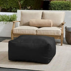 Pouf de jardin en billes