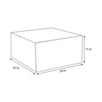 Pouf de jardin en billes