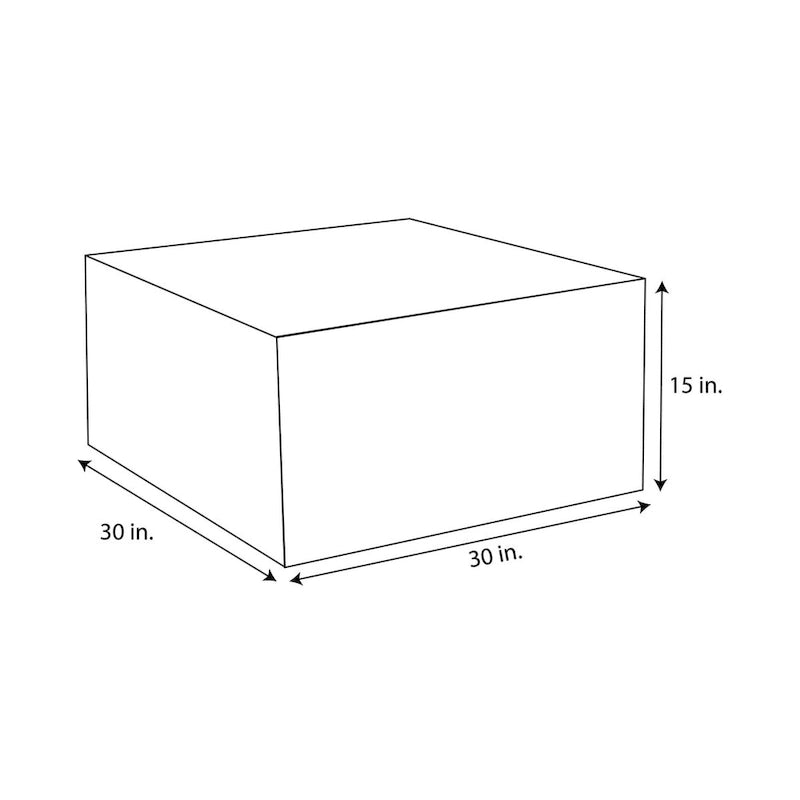 Pouf de jardin en billes