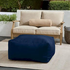 Pouf de jardin en billes