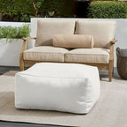 Pouf de jardin en billes