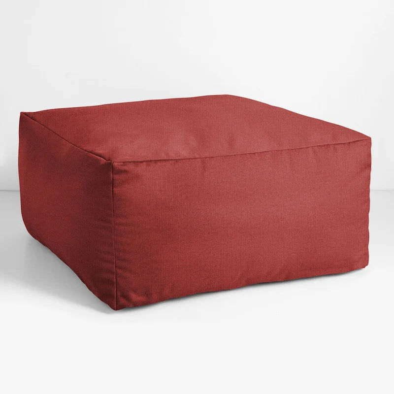 Pouf de jardin en billes