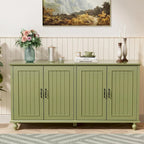 Buffet de cuisine, meuble d'appoint avec bar à café, table de service