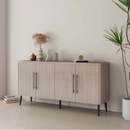 Manhattan Comfort Mid Century Modern Jodie 64.6 Inch Sideboard