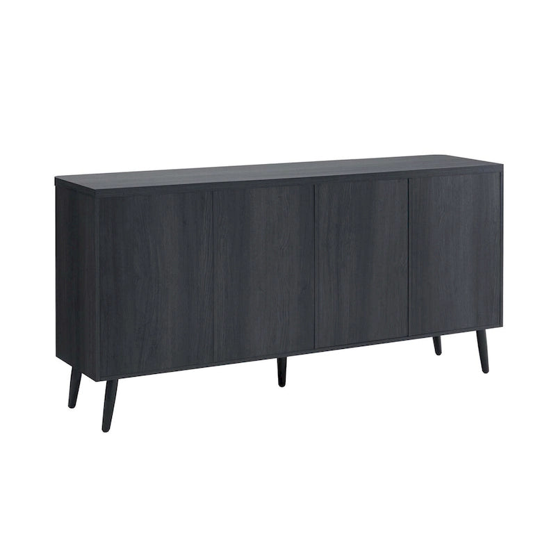 Buffet moderne du milieu du siècle de 164 cm