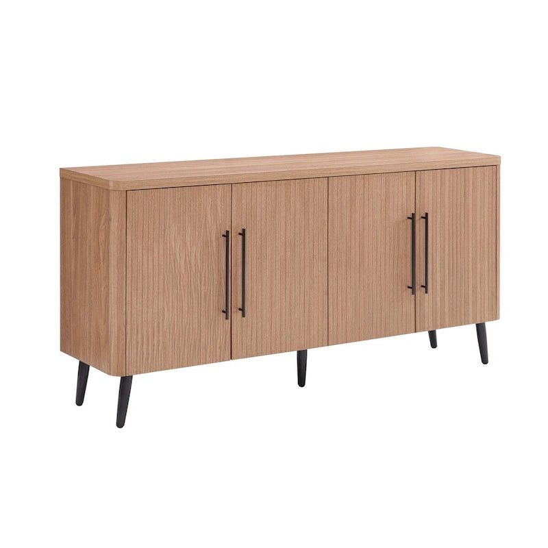 Buffet moderne du milieu du siècle de 164 cm