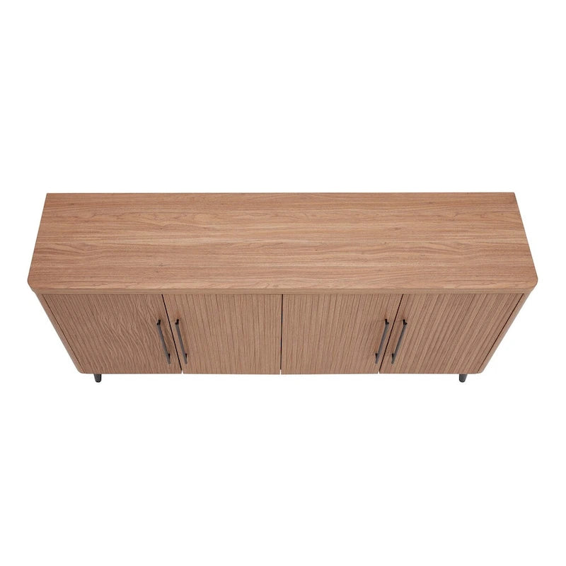 Buffet moderne du milieu du siècle de 164 cm